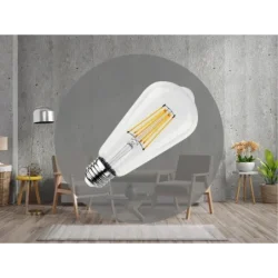 ZLF925 - LED žiarovka / filament 12W - ST64 / E27 / 4000K - ZLF925