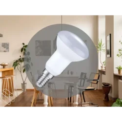 ZLS205 - LED žiarovka 6W - R50 / E14 / SMD / 6500K - ZLS205