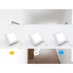 LPL431 - LED prisadený panel 6W / PSSF / SMD / CCT / WH - LPL431