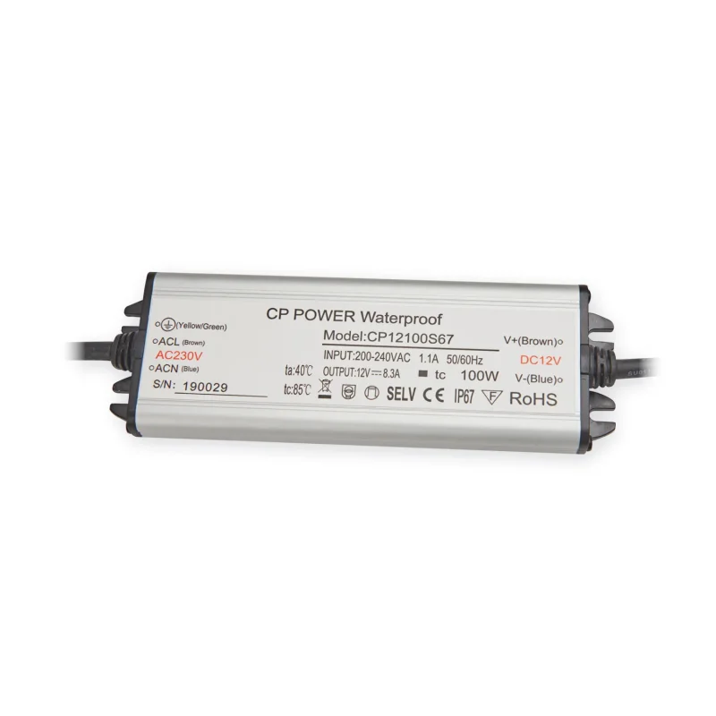 002381 - Hermetický LED napájací zdroj 12V 150W 12,5A IP67
