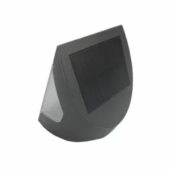 LS225 - LED šedé nástenné solárne svietidlo 3W / 3000K / 4000K - LS225