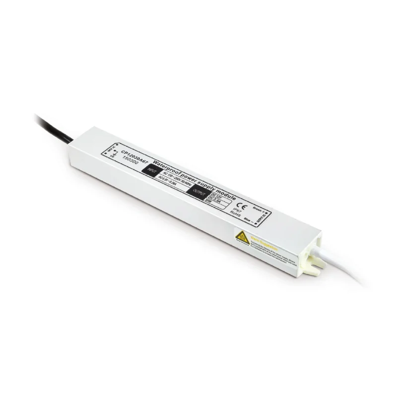 002382 - Hermetický LED napájací zdroj 12V 30W 2,5A IP67
