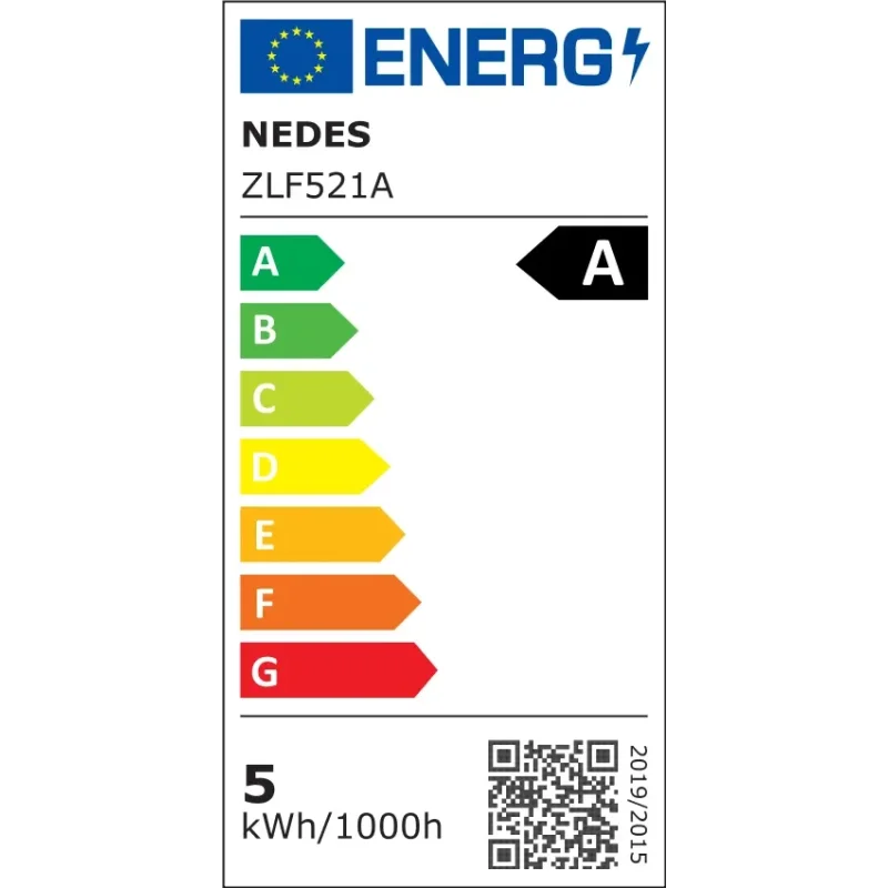 ZLF521A - LED žiarovka / filament 5W CLEAR - A60 / E27 / 4000K - ZLF521A