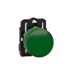 okrúhla kontrolka Ø 22 – IP 65 – zelená – zabud. LED – 24 V – očká XB5AVB3 - XB5AVB3