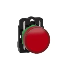 okrúhla kontrolka Ø 22 – IP 65 – červená – zabud. LED – 24 V – očká XB5AVB4 - XB5AVB4