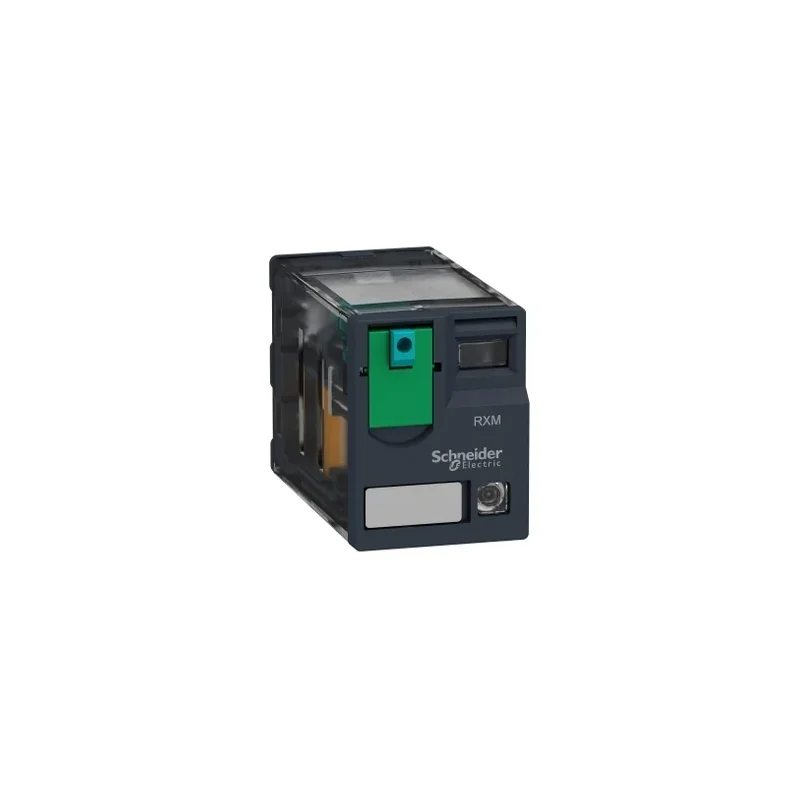 RXM3AB2JD - miniatúrne zásuv. relé – Zelio RXM – 3 C/O – 12 V DC – 10 A – s LED kontrolkou