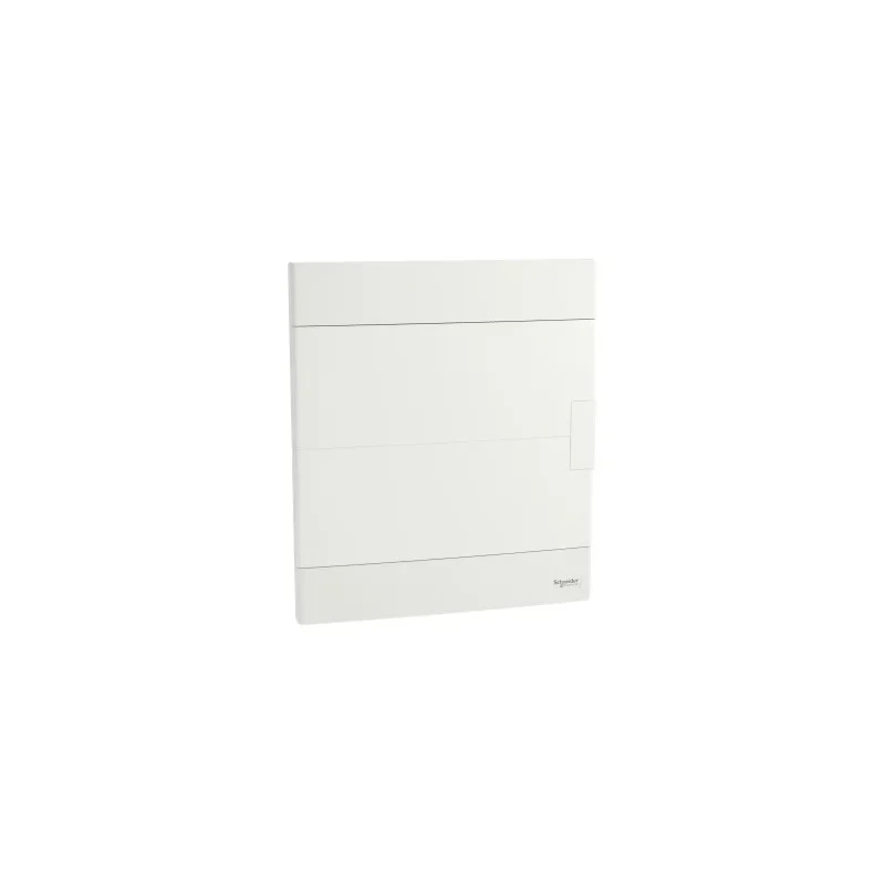 EZ9EUB212 - Modulárná rozvodnica, Easy9 EU, zapustená, 2x24 modulů, 2 zemniace/neutrálne svorky, biele dvere