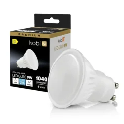 001237 LED žiarovka GU10 9W 6000K Kobi Premium