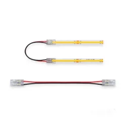 003933 - Obojstranný konektor 10 cm LED pásik COB 8mm Kobi