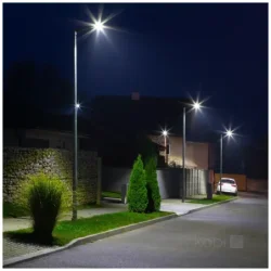 001819 Solárne pouličné osvetlenie s pohybovým senzorom LED STREET 15W 4000K IP65 Kobi