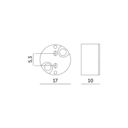 002367 - Držiak žiarovky K001 G5,3 Kobi