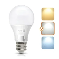 001197 - LED žiarovka s pohybovým senzorom GS 9W E27 4000K LX Kobi Premium