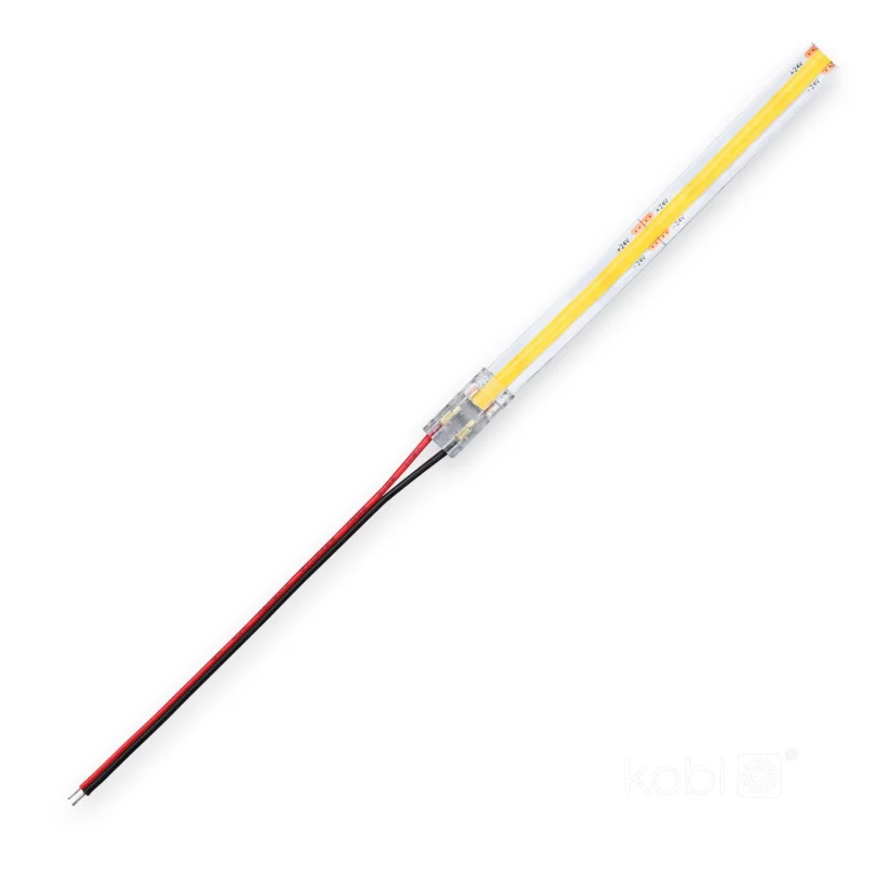 003932 - Konektor pre LED pásik 10 cm COB 8mm Kobi