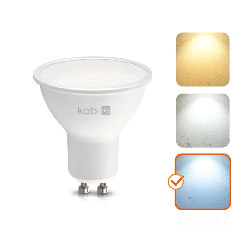 001201 - LED žiarovka GU10 1W 6000K Kobi 001201 - LED žiarovka GU10 1W 6000K Kobi