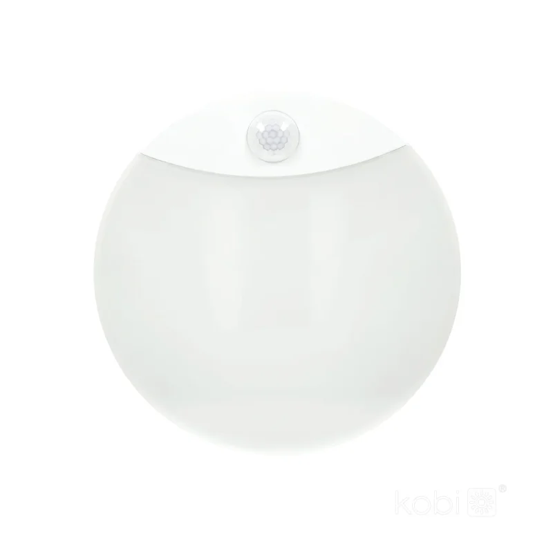 000089 Stropné svietidlo s pohybovým senzorom LED ORBIS 10W 4000K LX IP44 Kobi Pro