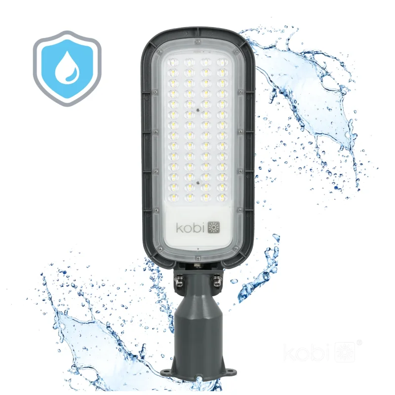 004324 LED pouličné svietidlo BRELUXO 100W 4000K IP65 Kobi Premium