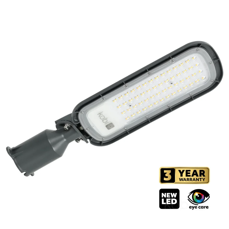 004324 LED pouličné svietidlo BRELUXO 100W 4000K IP65 Kobi Premium