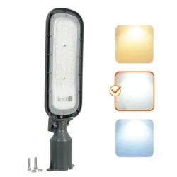 004324 LED pouličné svietidlo BRELUXO 100W 4000K IP65 Kobi Premium