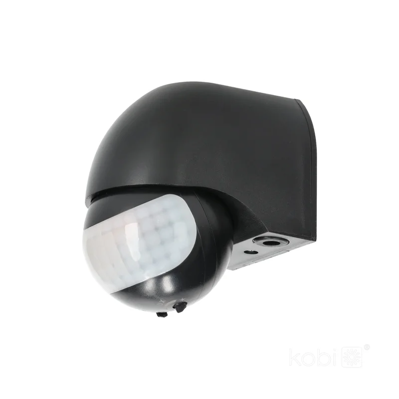 002340 - Pohybový senzor LX40 IP44 180° PIR čierny Kobi Premium