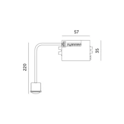 002342 - Pohybový senzor LX42 360° PIR Kobi Premium