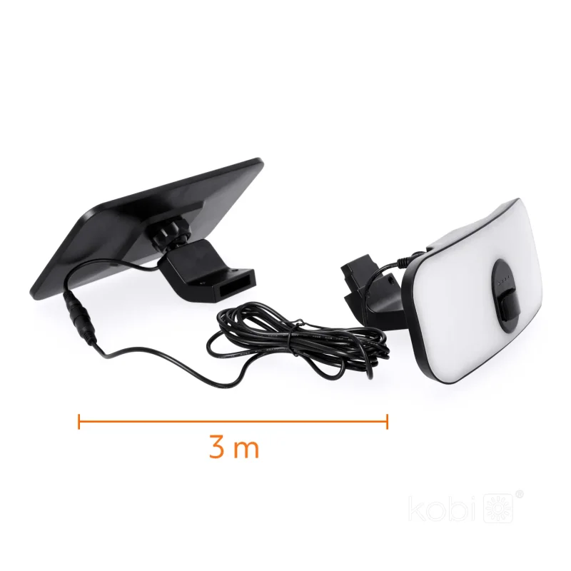 001810 - Solárny reflektor s pohybovým senzorom LED KOBI NEW PHOENIX 13W 4000K IP65 Kobi