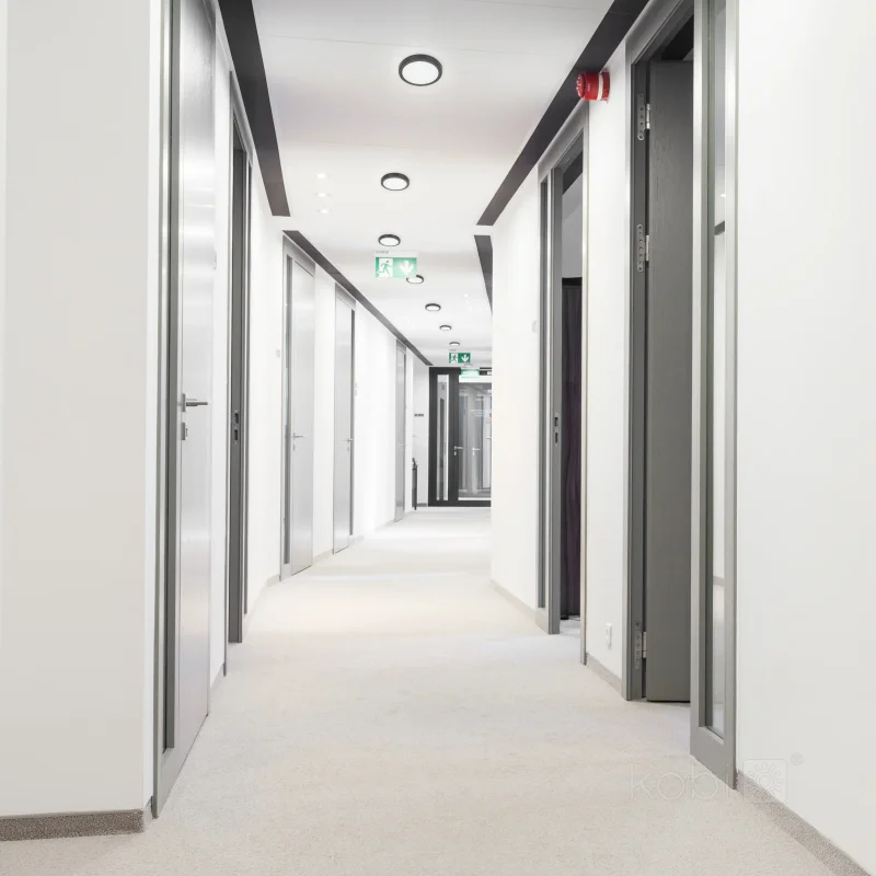 001697 - Stropné LED svietidlo NAIROS G2 18W 3CCT IP65 čierne Kobi Premium