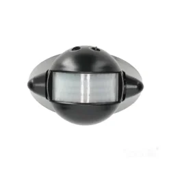 002338 - Pohybový senzor LX39 IP44 180° PIR čierny Kobi Premium