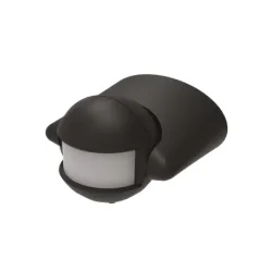 002338 - Pohybový senzor LX39 IP44 180° PIR čierny Kobi Premium
