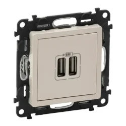 753212 - VALENA LIFE USB NABÍJAČKA A+A 3A 15W BÉŽOVÁ
