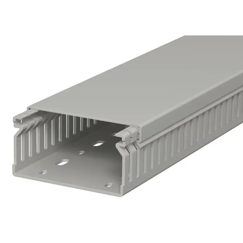 6178016 - Prepojovací kanál 40x80x2000 Polyvinylchlorid kamenná sivá RAL 7030