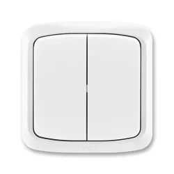 Sériový prepínač s krytom a rámčekom, radenie 5, IP44
3558A-05940B(S,C,D)PREPIN.SER.IP44