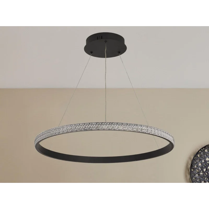LED závesná lampa na lanku + diaľkový ovládač 40W - J4386/B