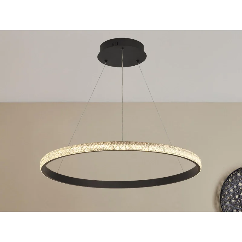 LED závesná lampa na lanku + diaľkový ovládač 40W - J4386/B