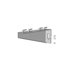 ARK-215010 - Nosník NZM 100 "GZ" - pre žľab 50/50, 100/50, 100/100