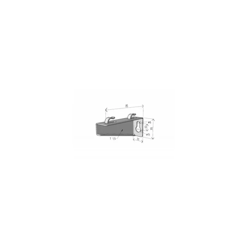ARK-215005 - Nosník NZM 50 "GZ" - pre žľab 50/50