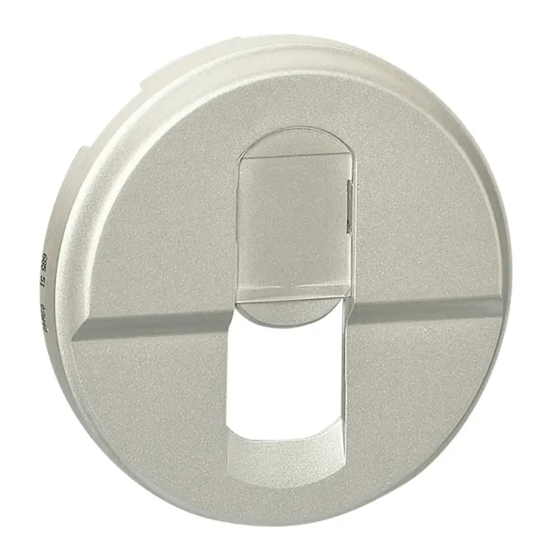 068551 - CÉLIANE KRYT ZÁSUVKA RJ 45 1 VÝSTUP TITÁNOVÝ