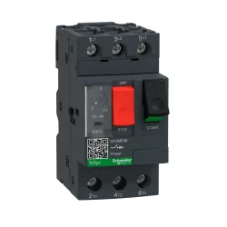 motor. istič GV2-ME – 3 póly 3d – 2,5 - 4 A – termomagnetic. vypín. jedn. GV2ME08 - GV2ME08