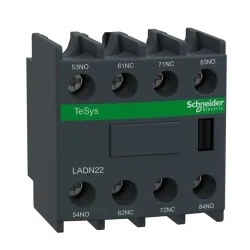 blok pomocných kontaktov 2Z + 2V - skrutkové svorky LADN22 - LADN22