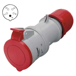 Zásuvka spojovacia 3P+N+E 32A 6h IP44 OPTIMA