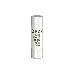 Poistková vložka PVA10 2A gG - OEZ:40748