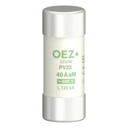 Poistková vložka PV22 40A aM - OEZ:06749