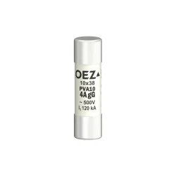 Poistková vložka PVA10 4A gG - OEZ:40749